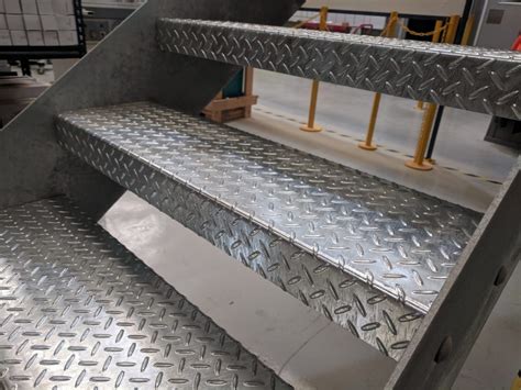 metal stairs treads